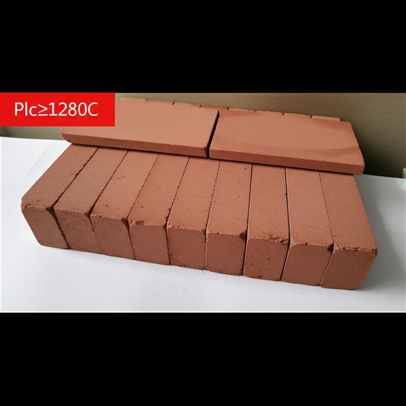 طوب الطين الصلب Plc≥1280C الذي يقدم مقاومة حمضية ممتازة طوب مقاوم للحرارة للأفران والأفران والمرجلات