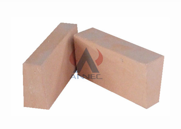 فرن الجير المضاد للتآكل 1260C 2 Fe2O3 لبنة النار العازلة / الطوب العازل عالي الألومينا