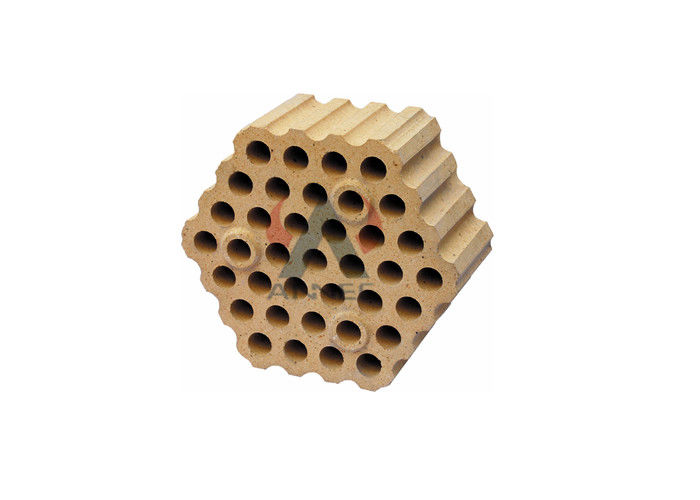 طوب حراري من الطين بقوة سحق على البارد 20-40 ميجا باسكال لبناء تبطين حراري لدرجات الحرارة